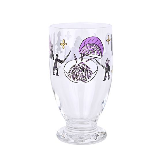 【新品・公式】刀剣乱舞ONLINE 鬼頭祈コラボ アデリア製レトログラス(水心子正秀・源清麿と紫キャベツ) 公式グッズ colleize