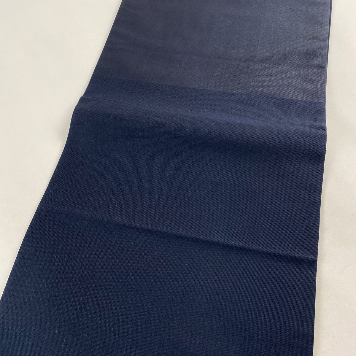 袋帯 美品 秀品 夏帯 紗 関西仕立て 虫 芝 金糸 紺色 お太鼓柄 正絹  