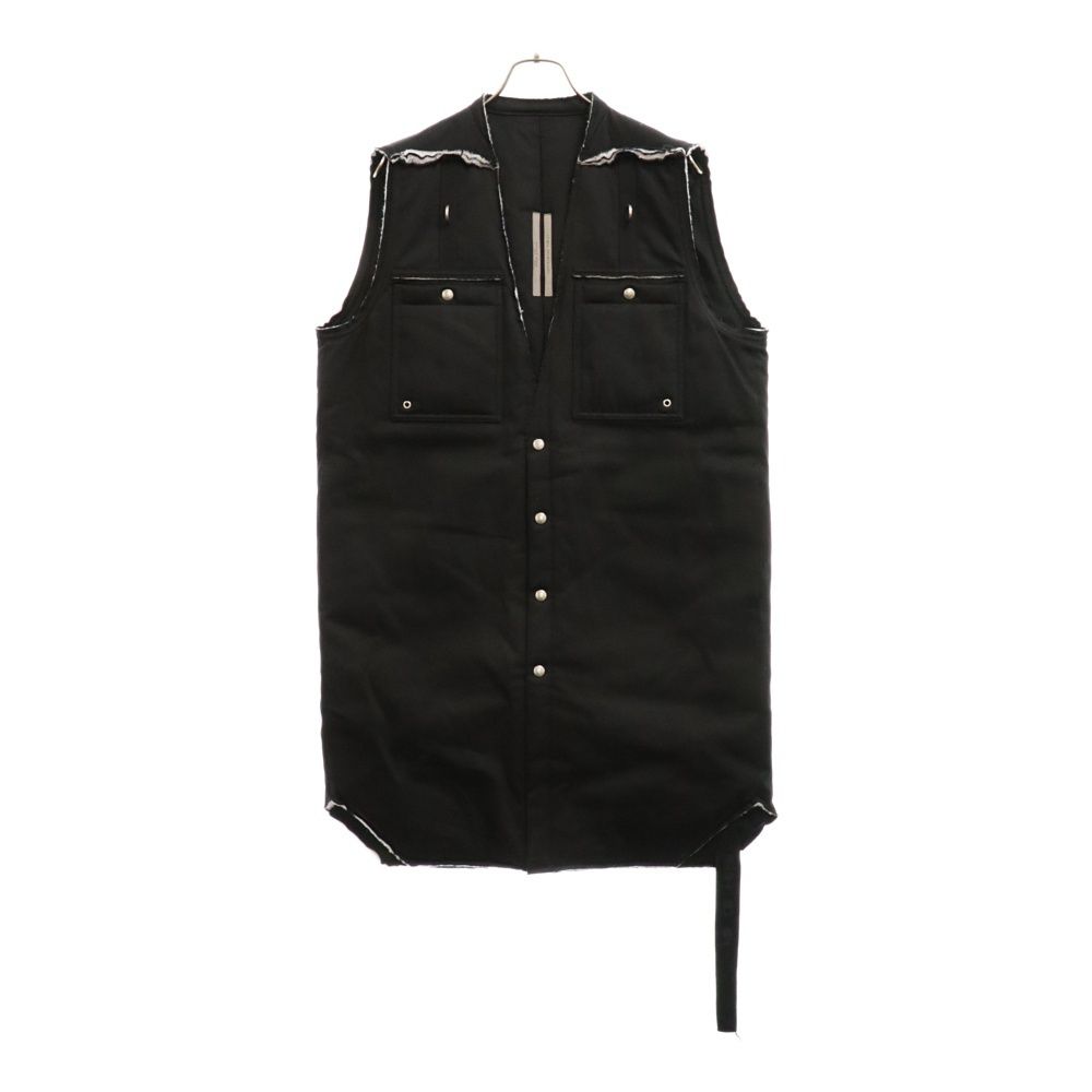 RICK OWENS - 【24SS】ラリー フォグポケット スナップボタンシャツ / LARRY FOGPOCKET SHIRT / ブラック |  STORY