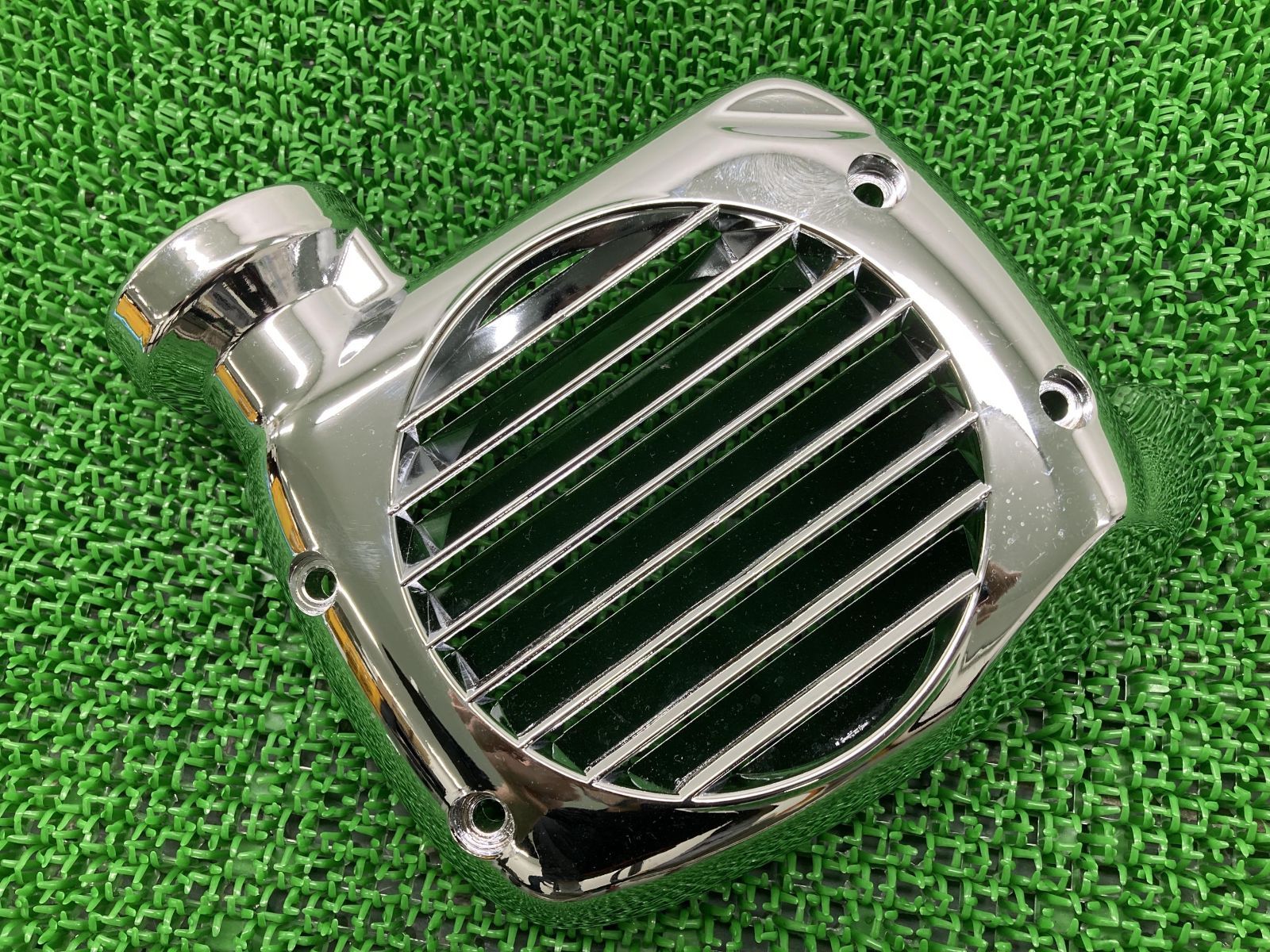 オプティマス製ジョグ ラジエーターカバー 社外 中古 バイク 部品 SA36J SA39J コンディション良好 コケキズ無し 品薄 希少品