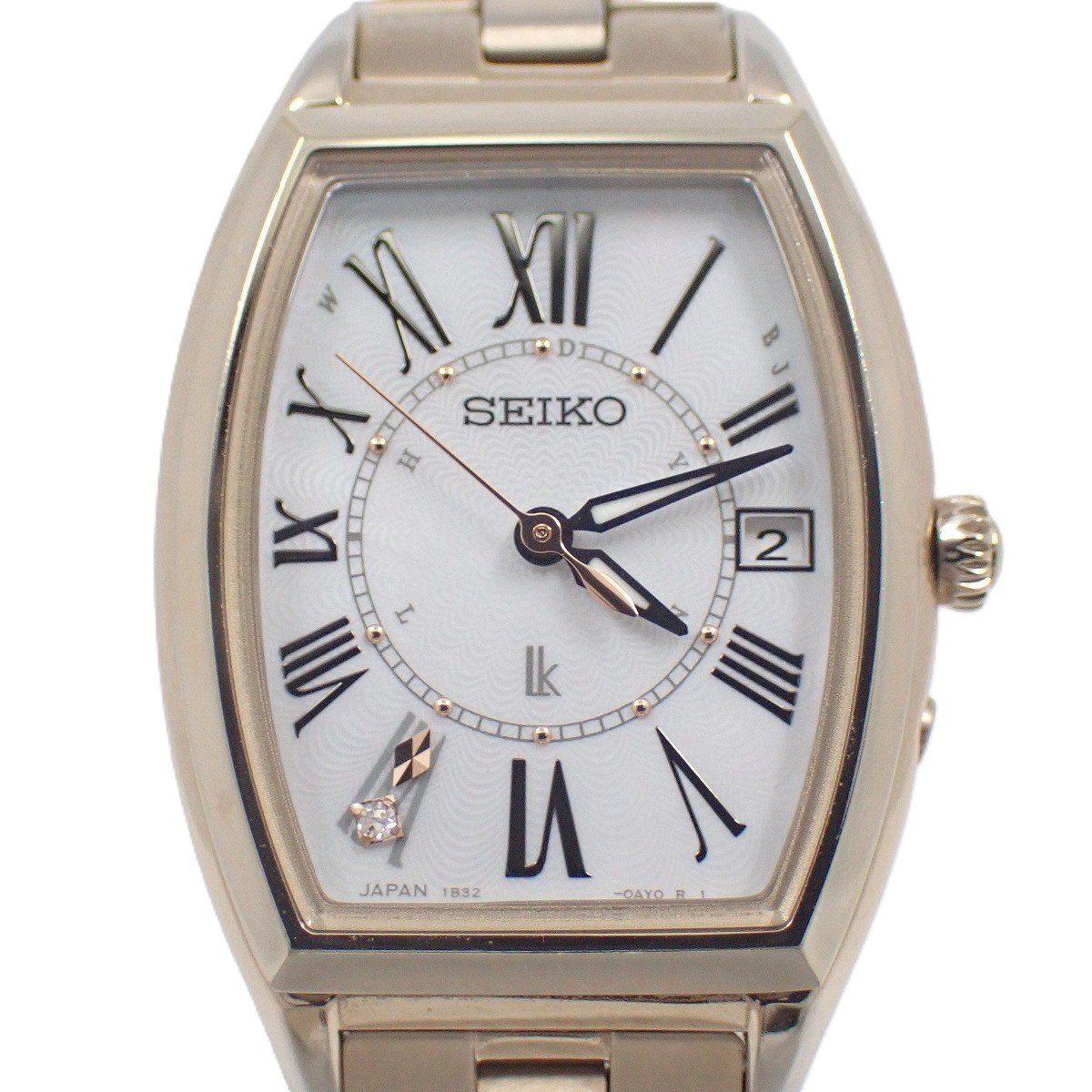 セイコールキア腕時計 セイコー LUKIA ルキア 1B32-0AJ0 チタン レディース SEIKO