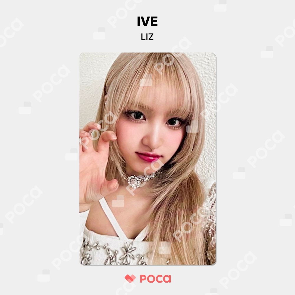 IVE 1st Album Photo Card リズ トレカ 1枚 IVE 1st Album I've I AM Jewel Wongyoung Liz Official
