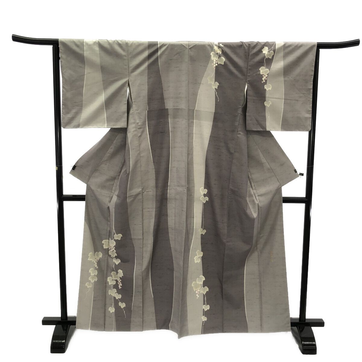 訪問着/牛首紬/未使用品/手織/逸品/仕立上がり/適応身長160～166  