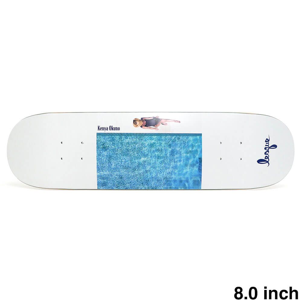 新品未使用 レスケ デッキ lesque LESQUE DECK レスケ デッキ KENYA OKUNO POOLSIDESERENITY 8.0