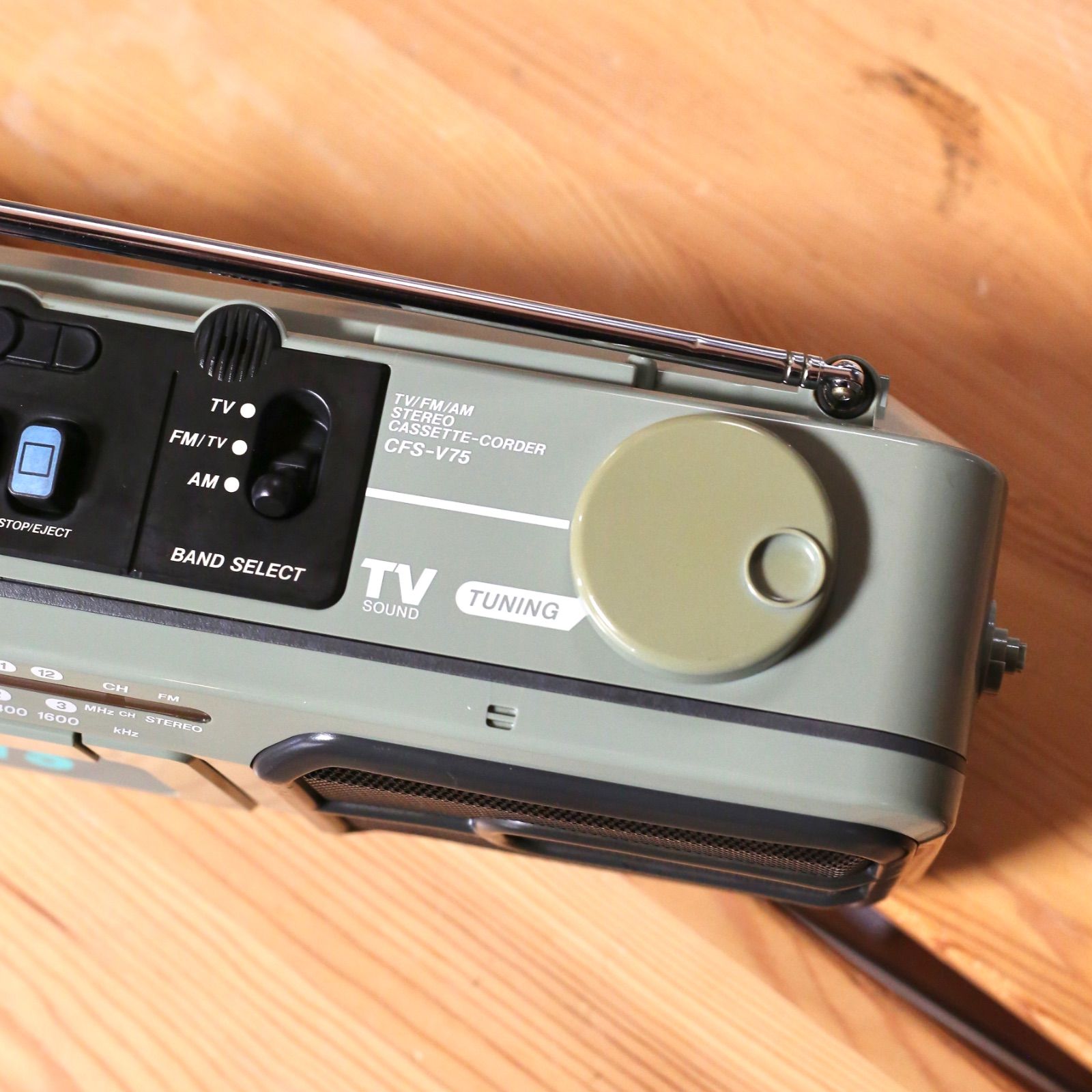 SONY ソニー CFS-V75（1984年発売防滴SPORTSシリーズ）