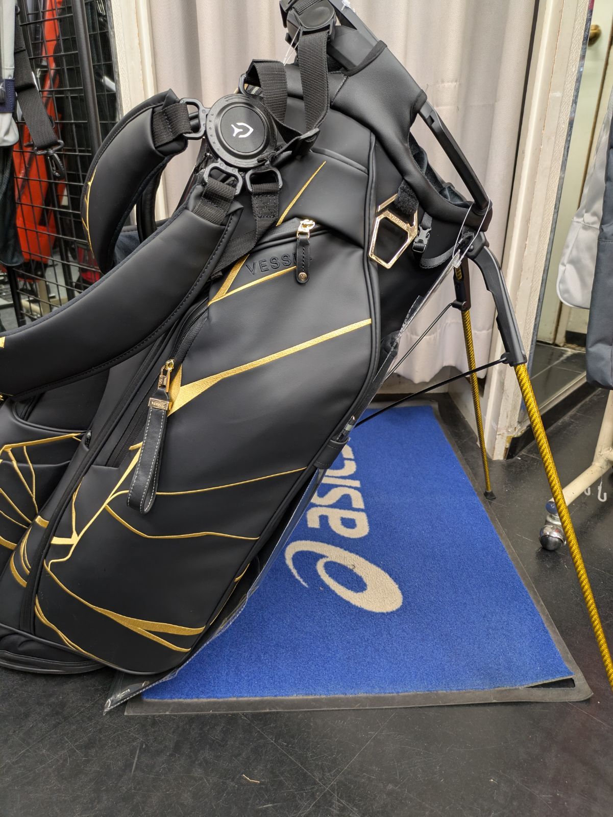 【新品未使用】VESSEL 14分割 スタンド式 ゴルフバッグ VESSEL キャディバッグ Player V Stand スタンドバッグ 14分割