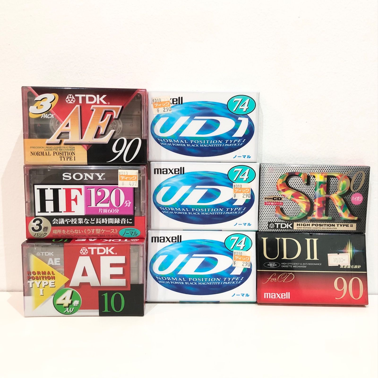 未開封 TDK カセットテープ 4本