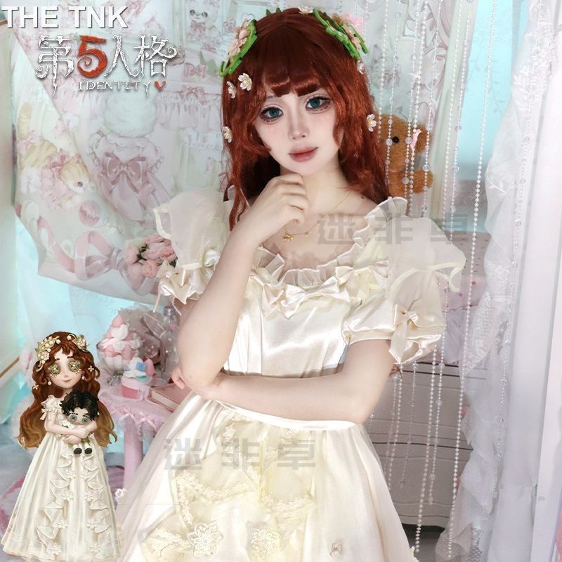 新品未使用 第五人格 コスプレ衣装 小女孩 「欧律狄刻」 周年稀世  