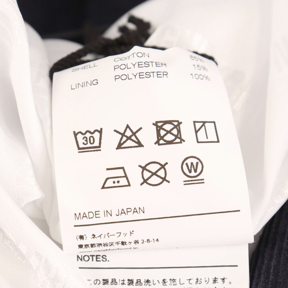NEIGHBORHOOD (ネイバーフッド) 23AW CORDUROY WINDBREAKER