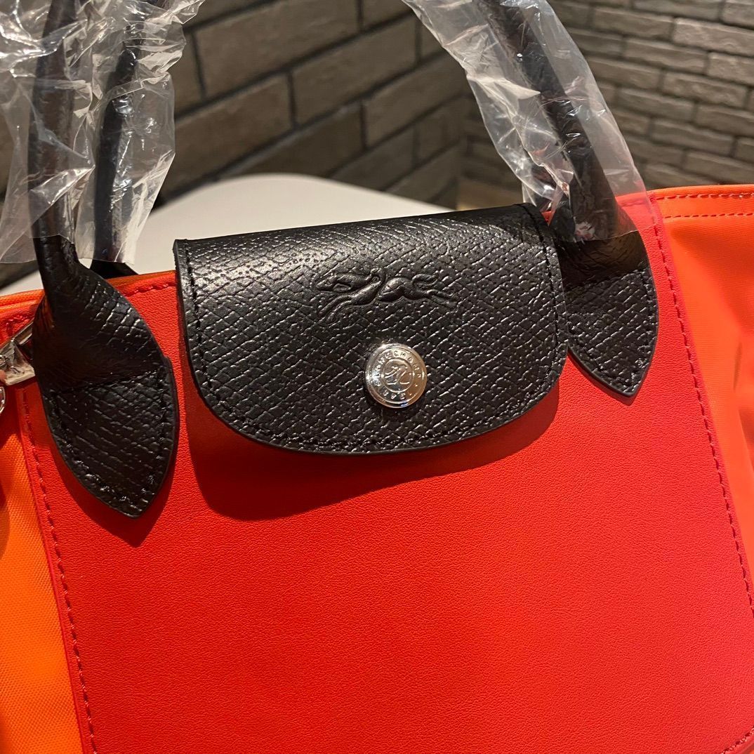 LONGCHAMP ロンシャン ル プリアージュ リプレイ トートバッグ ショルダーバッグ レディース カバ ロンシャン Re-Play 10263  093 オレンジ - メルカリ