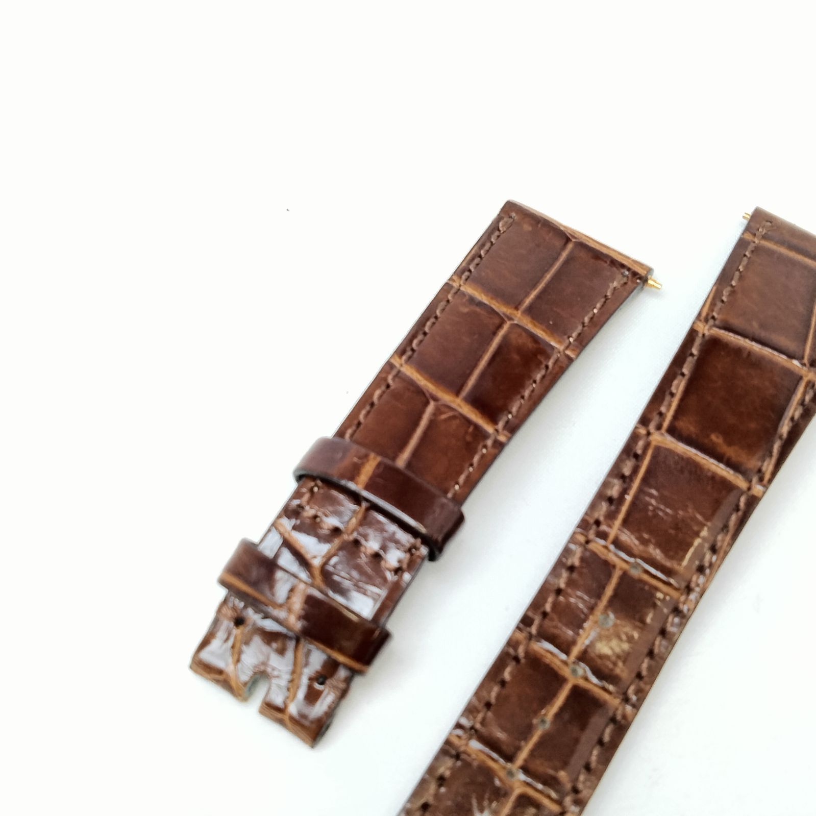 定番人気！ PATEK PHILIPPE パテックフィリップ 時計ベルト ブラウン クロコ