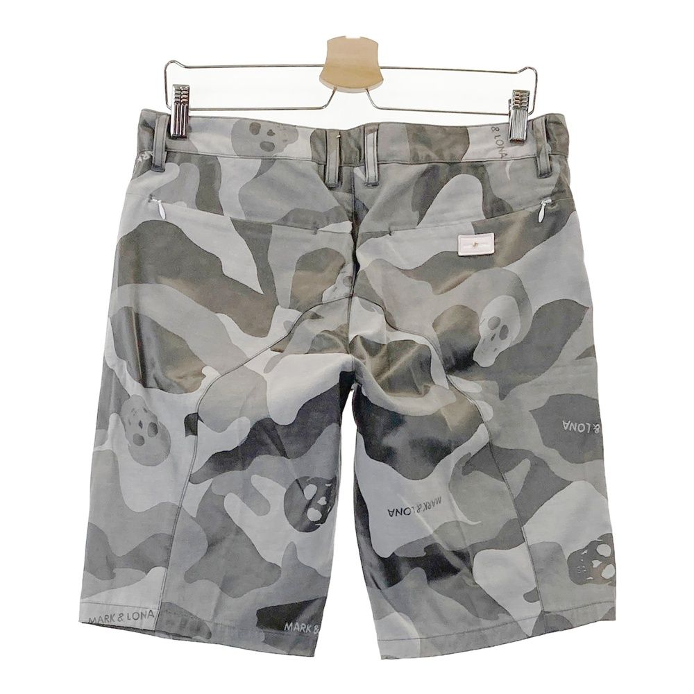 マーク&ロナ メンズ ハーフパンツ サイズ：L MARK&LONA マークアンドロナ ハーフパンツ カモフラ グレー