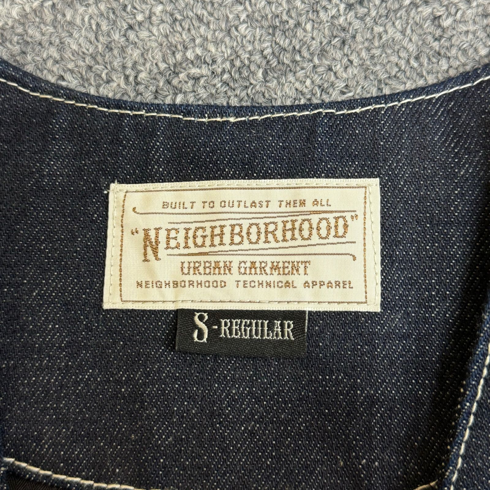 NEIGHBORHOOD V-1D.AUD / C-VEST デニム ベスト ネイバーフッド NEIGHBORHOOD V-1D.AUD / C-VEST デニム ベスト ネイバーフッド