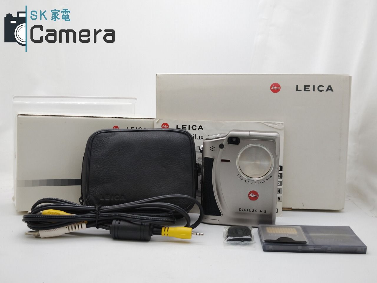 ☆LEICA ライカ DIGILUX 4.3 デジルックス デジタルカメラ☆稀少 コンパクト 現状品 レトロ 高級 レア 【ジャンク 動作未確認】 -  カメラ、光学機器