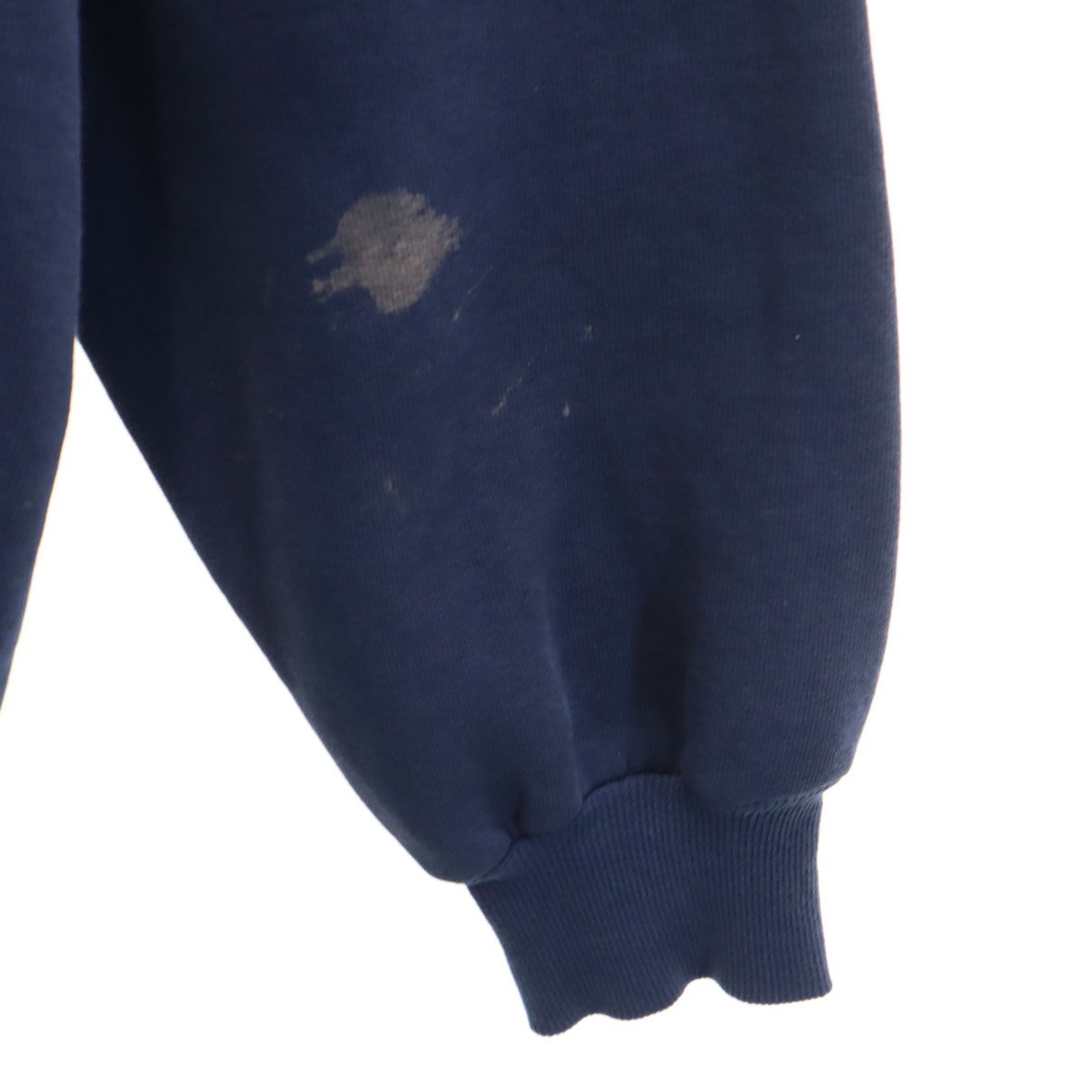 90s USA製 RUSSELL × LLBean スウェットパーカー ネイビー USA製 90s L.L.Bean by RUSSELL ATHLETIC Half-Button Sweat