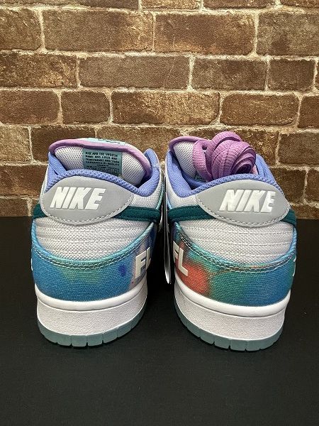 Nike × Futura SB Dunk Low White and Geode Teal ナイキ フューチュラ SB ダンク ロー ホワイト アンド ジオードティール  HF6061-400 スニーカー