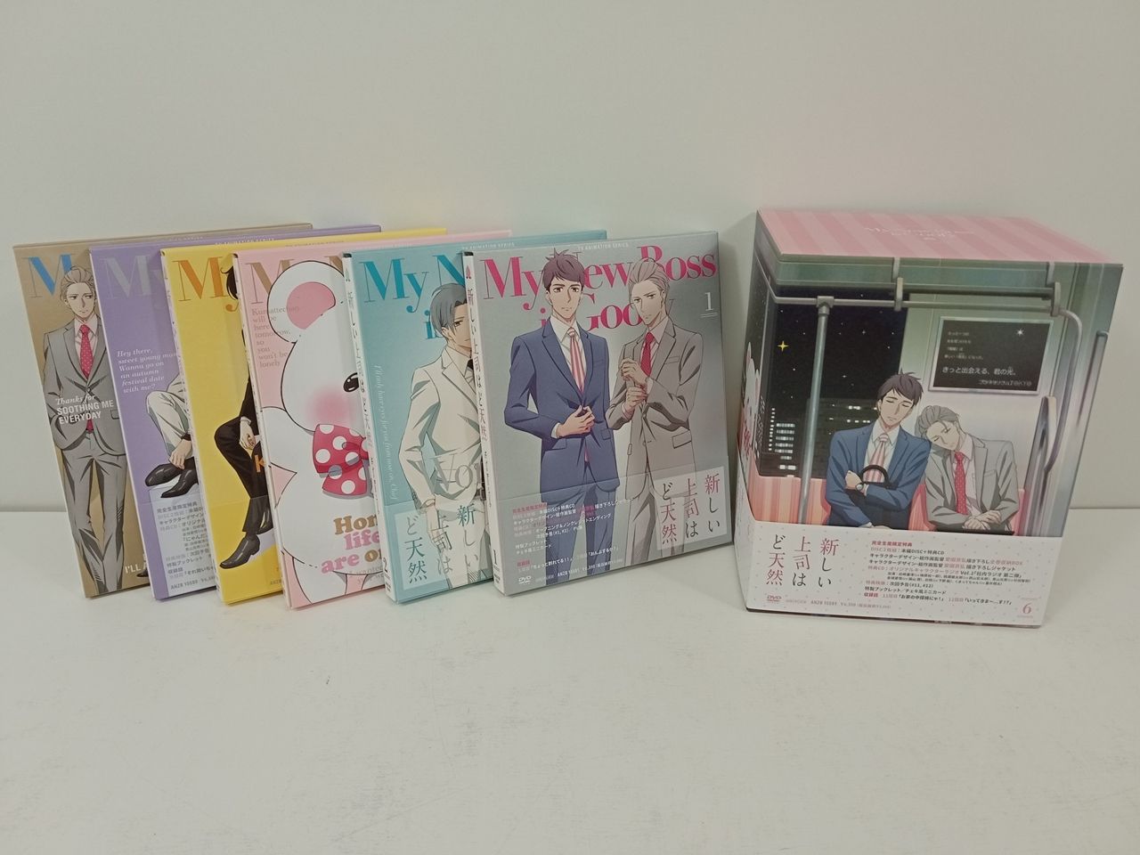 新しい上司はど天然 DVD BOX 全6巻 封入特典欠品あり 中古 [M