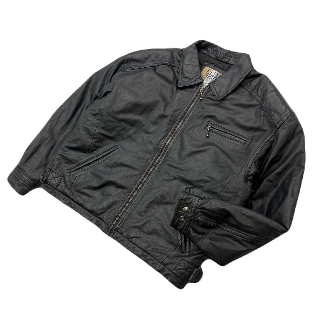 CITY STREETS レザージャケット 古着