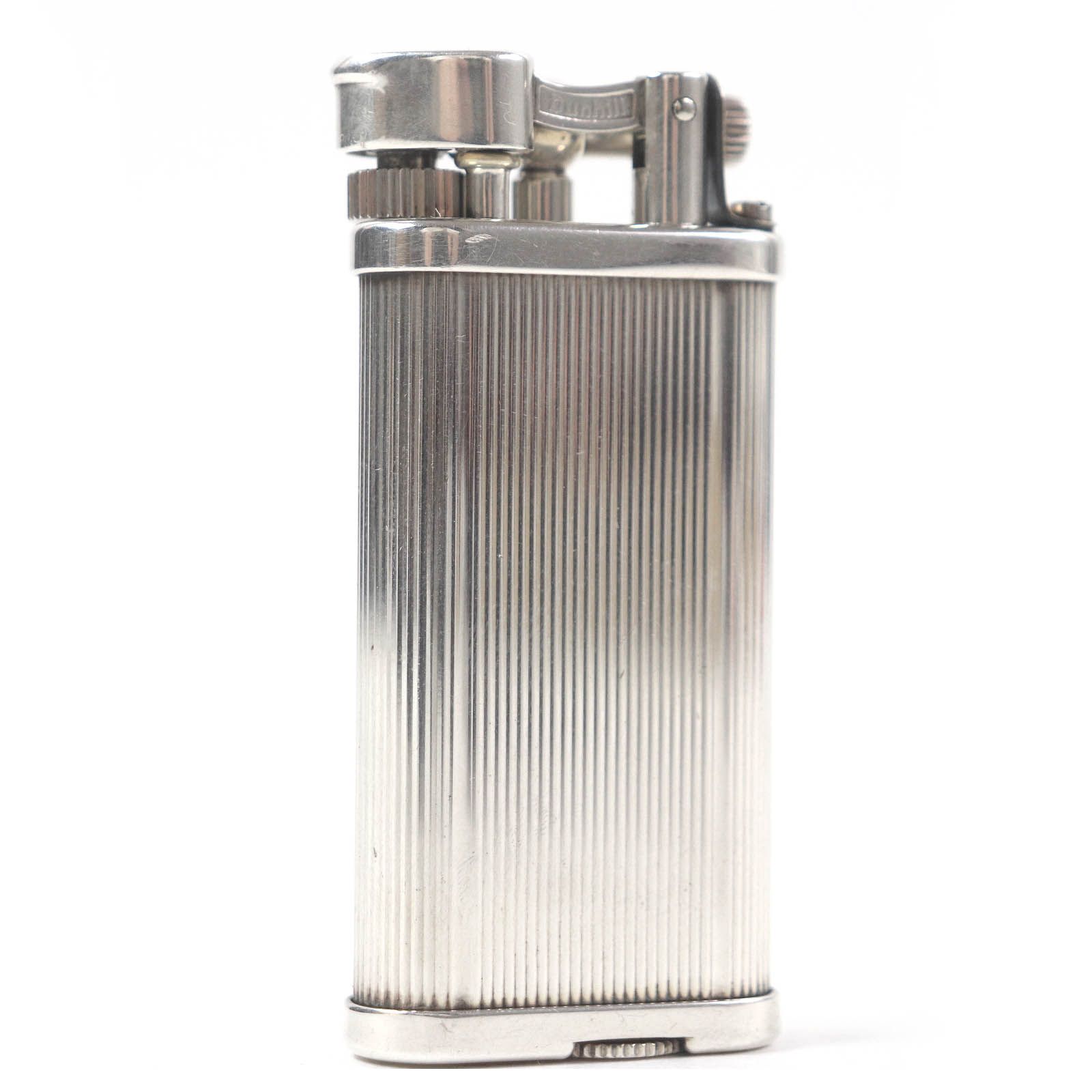 美品□Dunhill ダンヒル ストライプ ユニーク ハンマー式