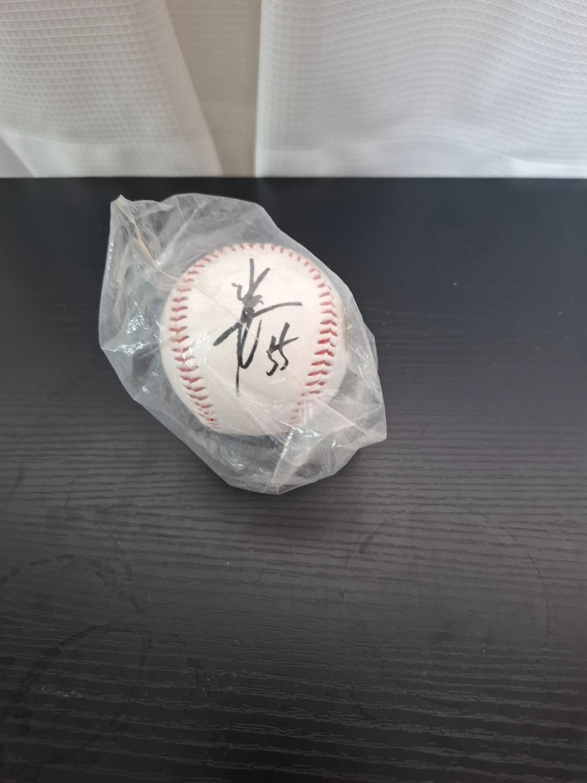 GIANTS ジャイアンツ 55 松井秀喜 公式プリントサインボール