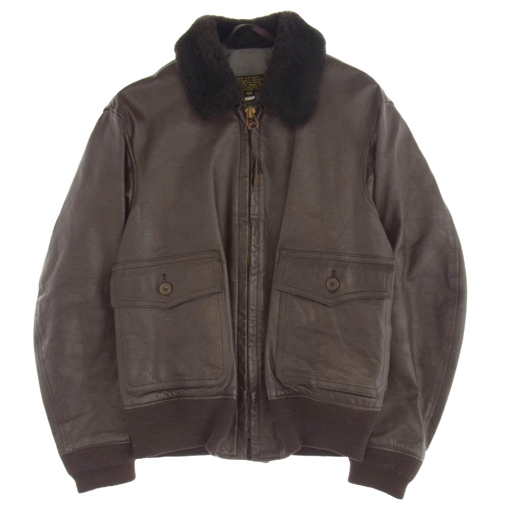 Willis& G-1 フライトジャケット　ウィリスアンドガイガー USED Willis & Geiger A-1 Type Leather Jacket Made In USA