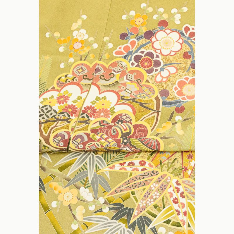 焼箔 特撰色留袖