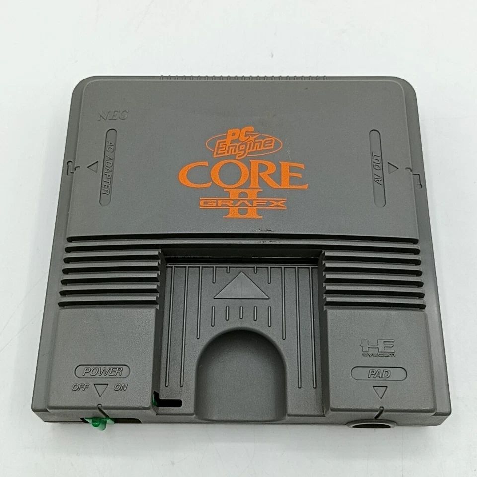 動作品 NEC PCエンジン コアグラフィックス2 本体セット マルチタップ 2コントローラー付き PC Engine Core Grafx II