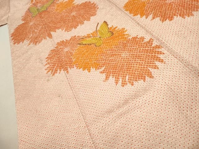 平和屋着物●名門　藤娘　きぬたや・総絞り　訪問着　花蝶文　正絹　逸品　CAAT9303dy 平和屋着物○名門 藤娘 きぬたや・総絞り 訪問着 花蝶文 正絹 逸品