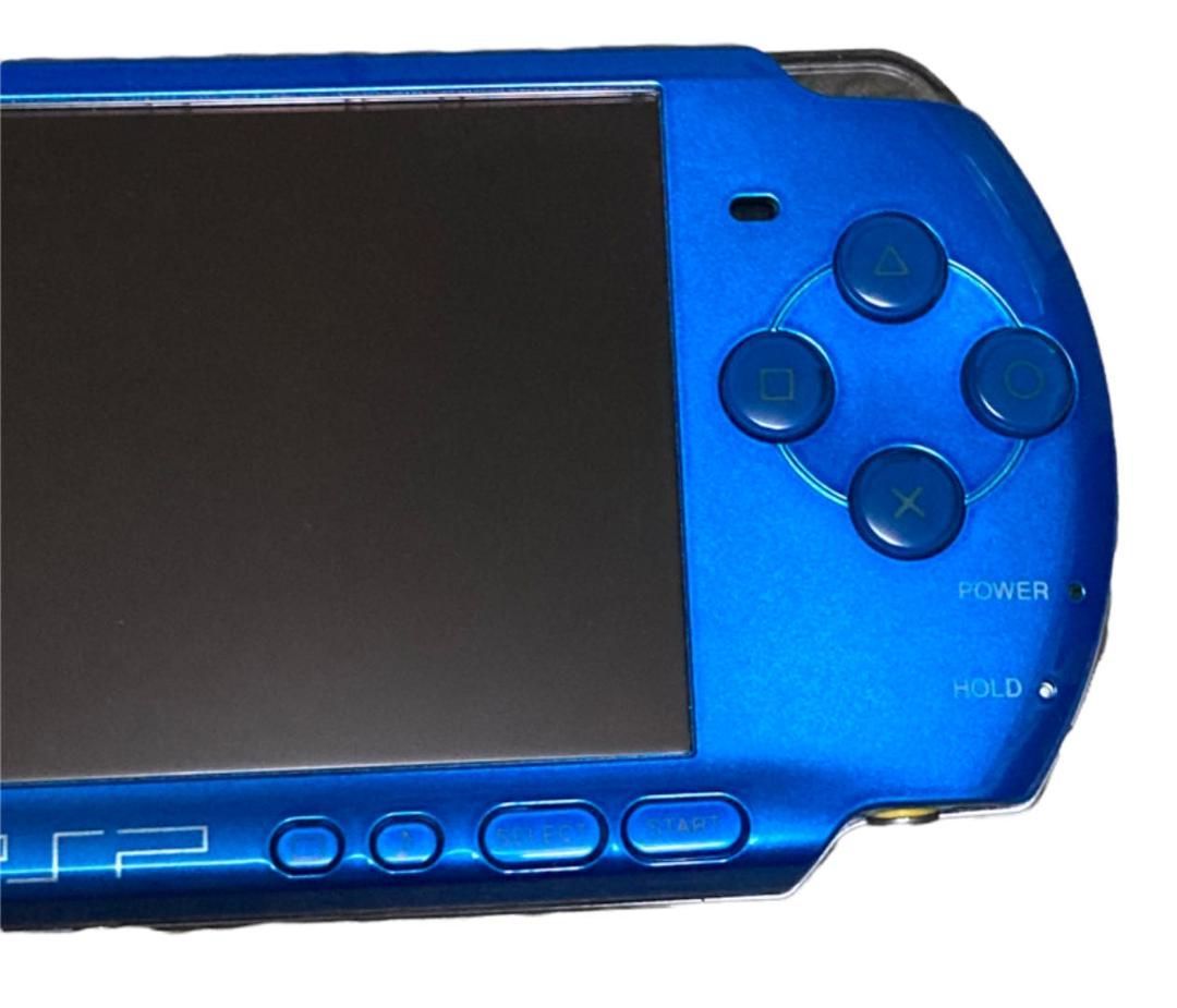 年末年始大決算 美品 PSP 3000 バイラントブルー 4GB