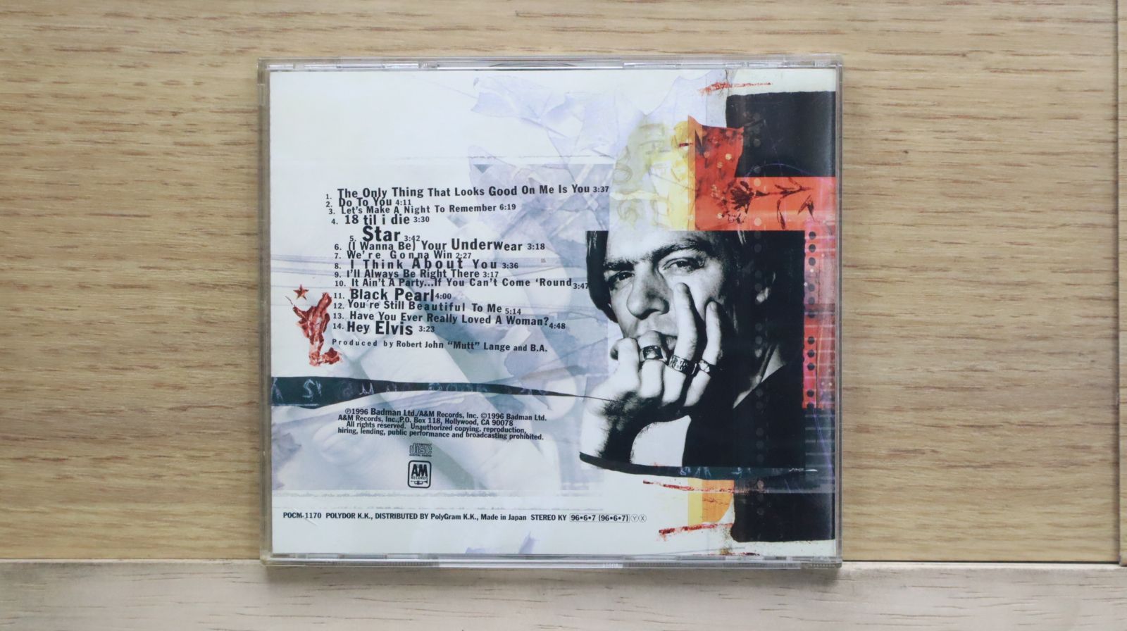 国内盤CD☆ブライアン・アダムス/Bryan Adams□ 18 Til I Die+3