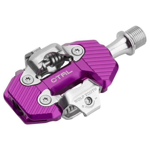WOLF TOOTH ウルフトゥース CTRL Trail Clipless Pedal クリップレスペダル ウルトラバイオレットパープル