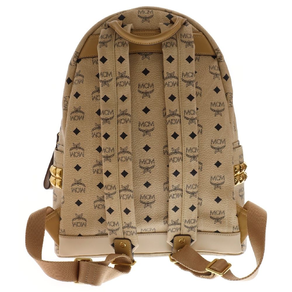 MCM (エム シー エム) Stark MCMロゴ サイドスタッズバック