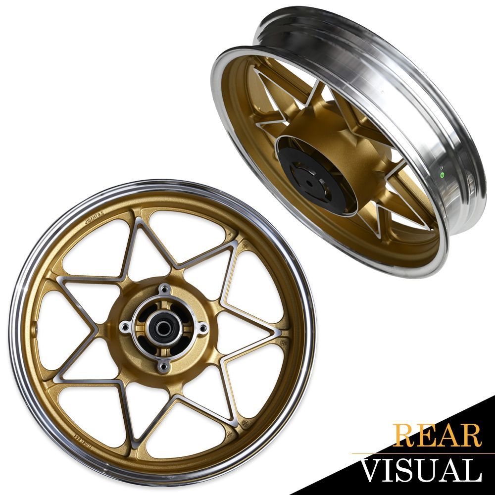 ゼファー400 星型キャストホイール 前後18インチ