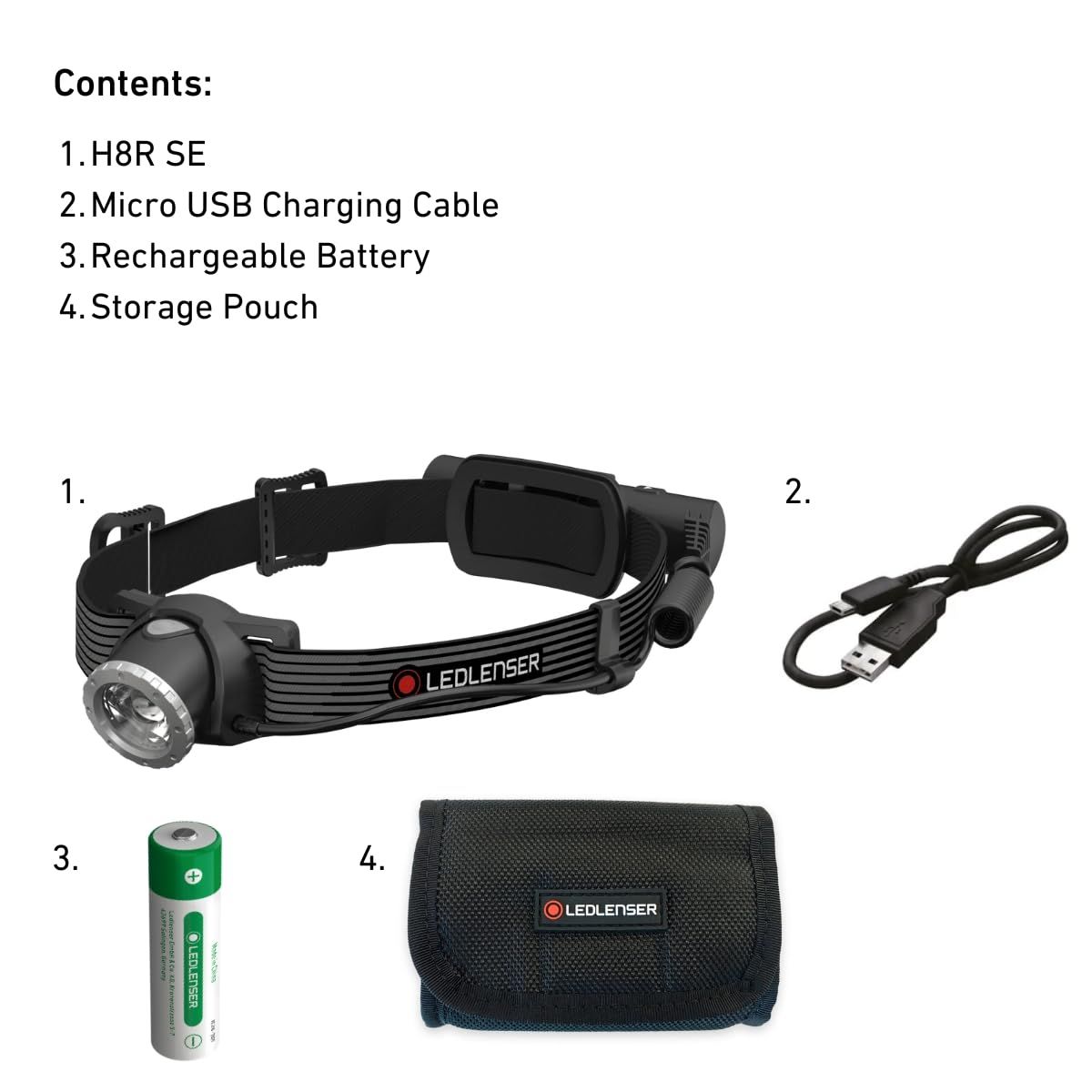 【新品未使用】LEDLENSER H8R SE ヘッドランプ Ledlenser H8R SE｜公式サイトで圧倒的No.1 の限定ヘッドランプ