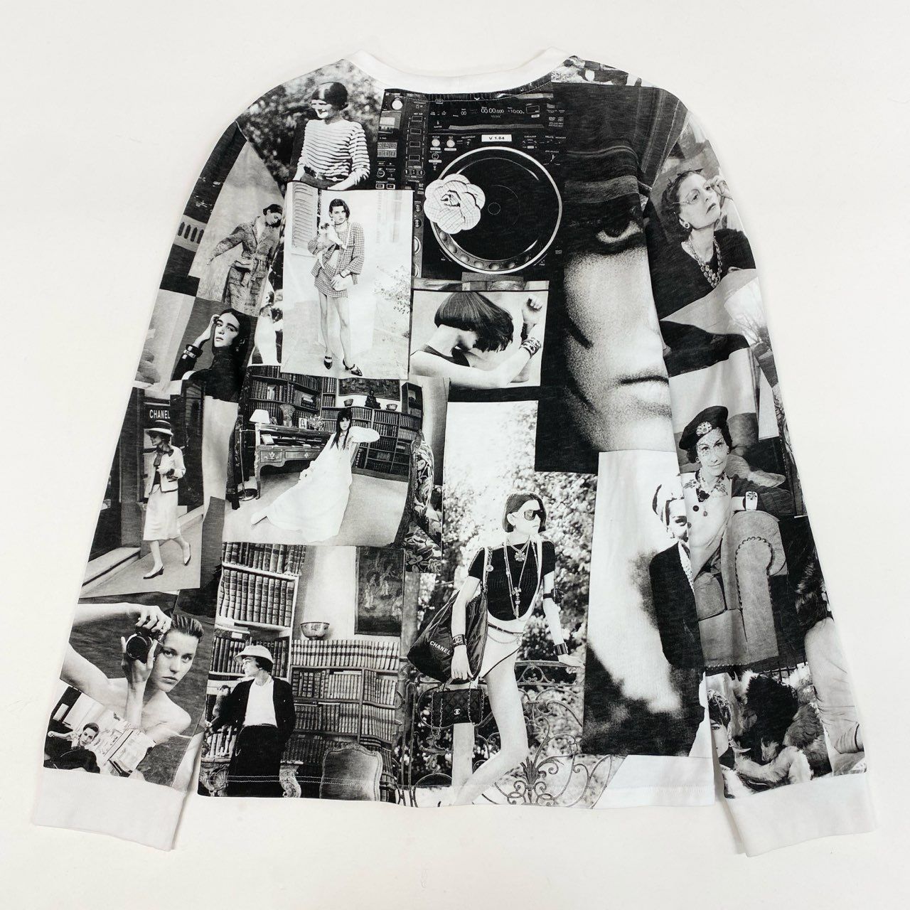 8i22 CHANEL シャネル 23ss ココマーク ラインストーン グラフィック  