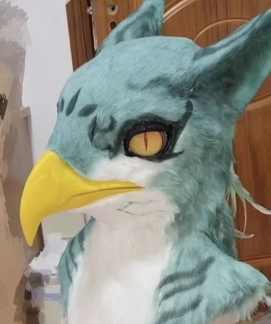 着ぐるみヘッド 鳥 NO.230 リアルスタイル 全頭ヘッド ケモノ ファースーツ ぬいぐるみ コスプレ コスチューム kigurumi