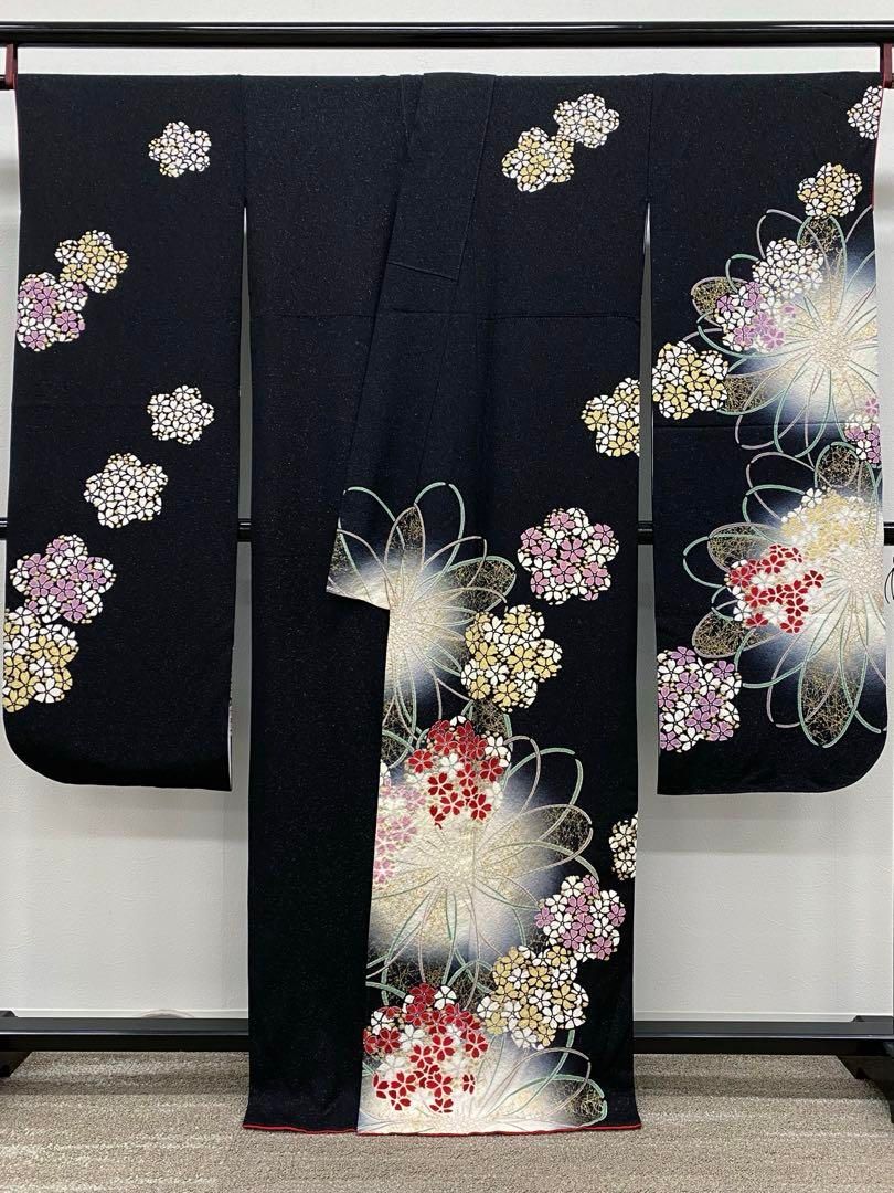 振袖 豪華 金彩 銀通し 絞り 桜 身丈162cm 撥水加工済 - メルカリ
