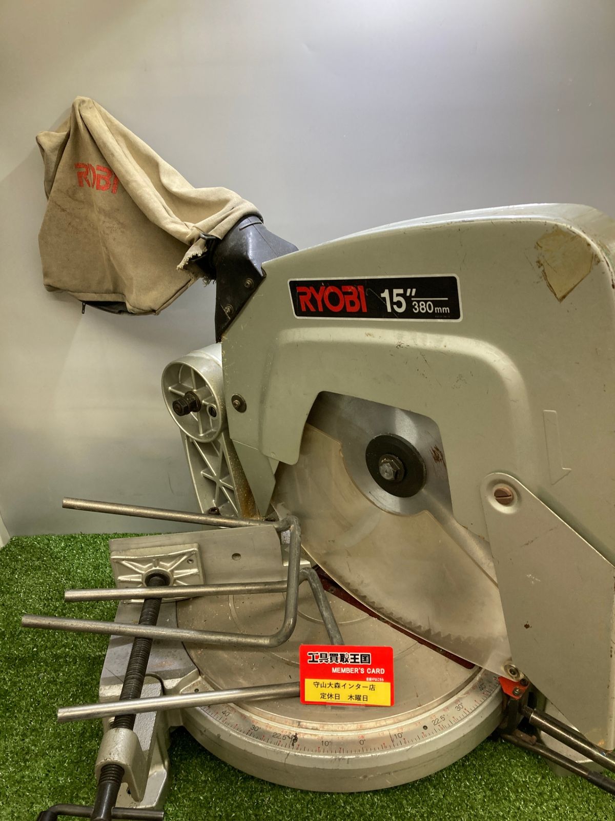 【引取限定】【中古品】【0921】RYOBI　卓上切断機　TS-381　ITXMPLALBIPK