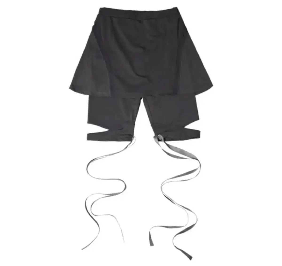 OJOS オホス フレアスカート ショートパンツ チャコール 【公式通販】