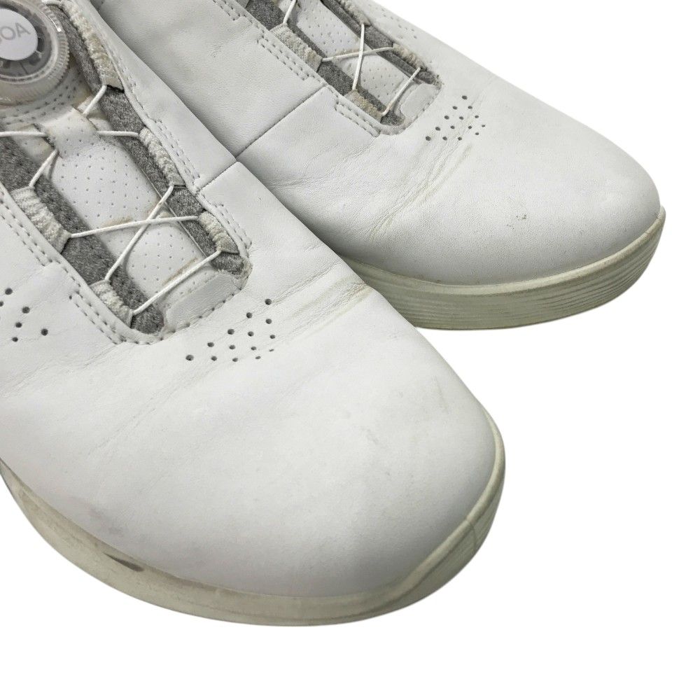 ecco エコー 10291 460061 S-THREE BOA スパイクレスシューズ  ホワイト系 40 [240101433009] ゴルフウェア メンズ ストスト ecco エコー 10291 460061 S-THREE BOA スパイクレスシューズ
