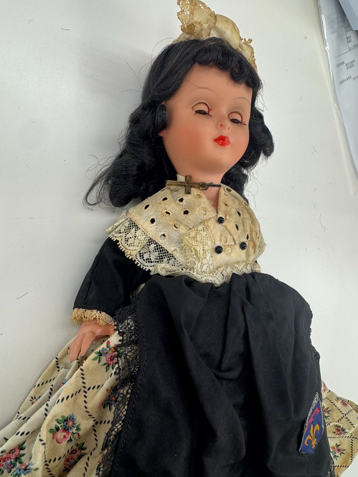 瑪瑙 玉石 珍彫刻 根付 キーホルダー 鮑 鹿角彩色根付 玉山 親子貝