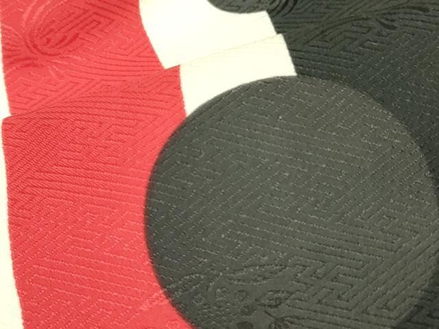 抽象間道 洗える着物