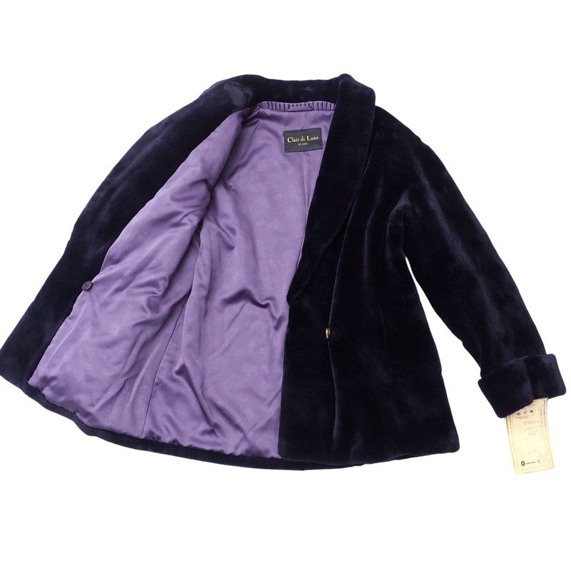 □美品□EMBA エンバ コート サイズF Clair de Lune クレール