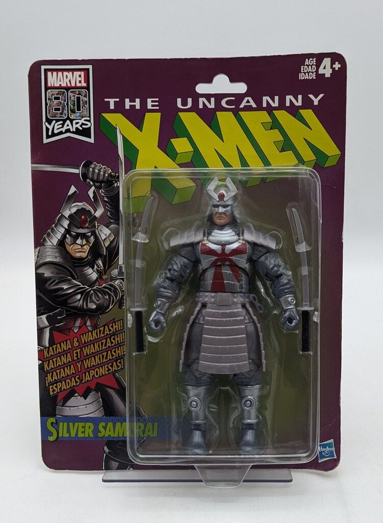 HASBRO MARVEL 80 YEARS THE UNCANNY X-MEN SILVER SAMURAI 6インチ