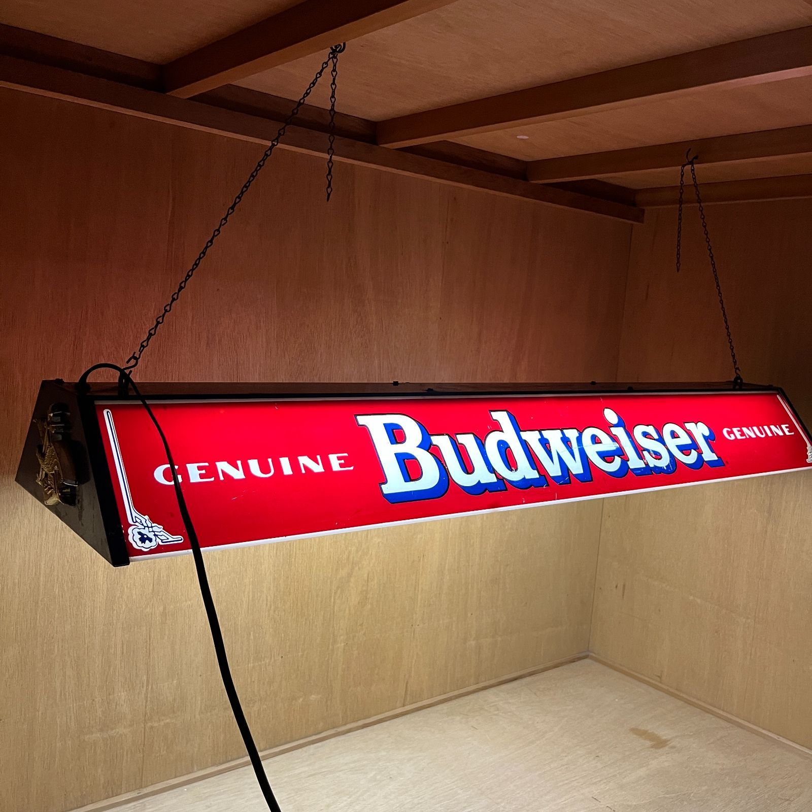1980's ヴィンテージ Budweiser ネオンサイン ※近畿圏内のみの