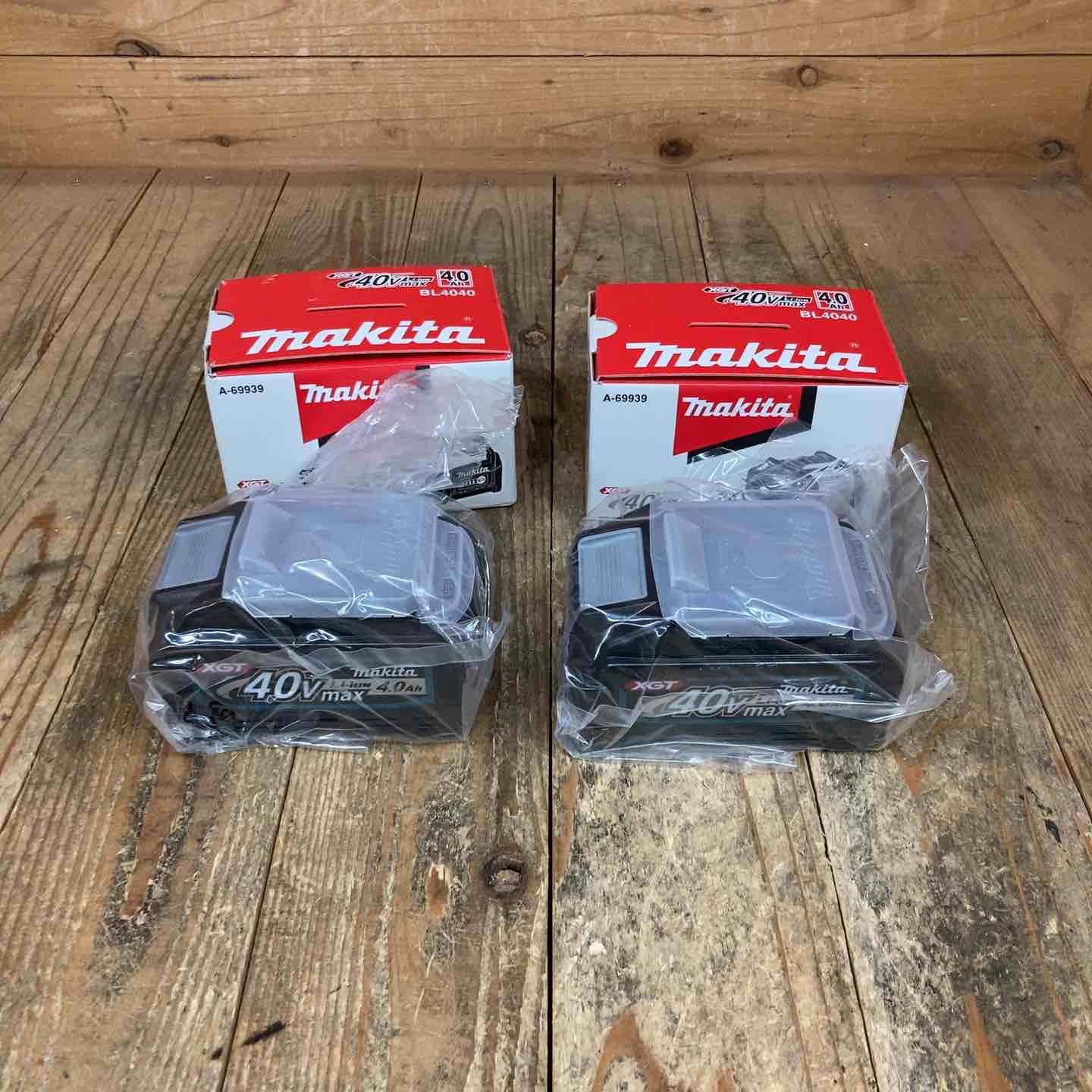 マキタ makita リチウムイオンバッテリー 40Vmax|4.0Ah BL4040 計2点 所沢店