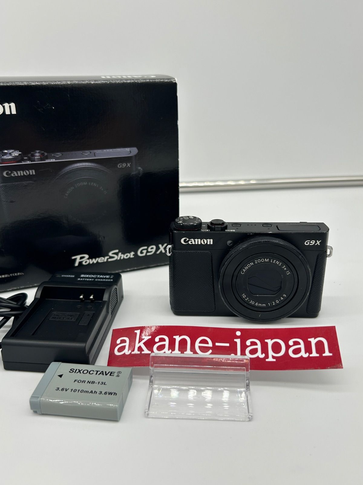 キャノン PowerShot G9X コンパクトデジタルカメラ ブラック 10.2-30.6mm 1 2.0-4.9