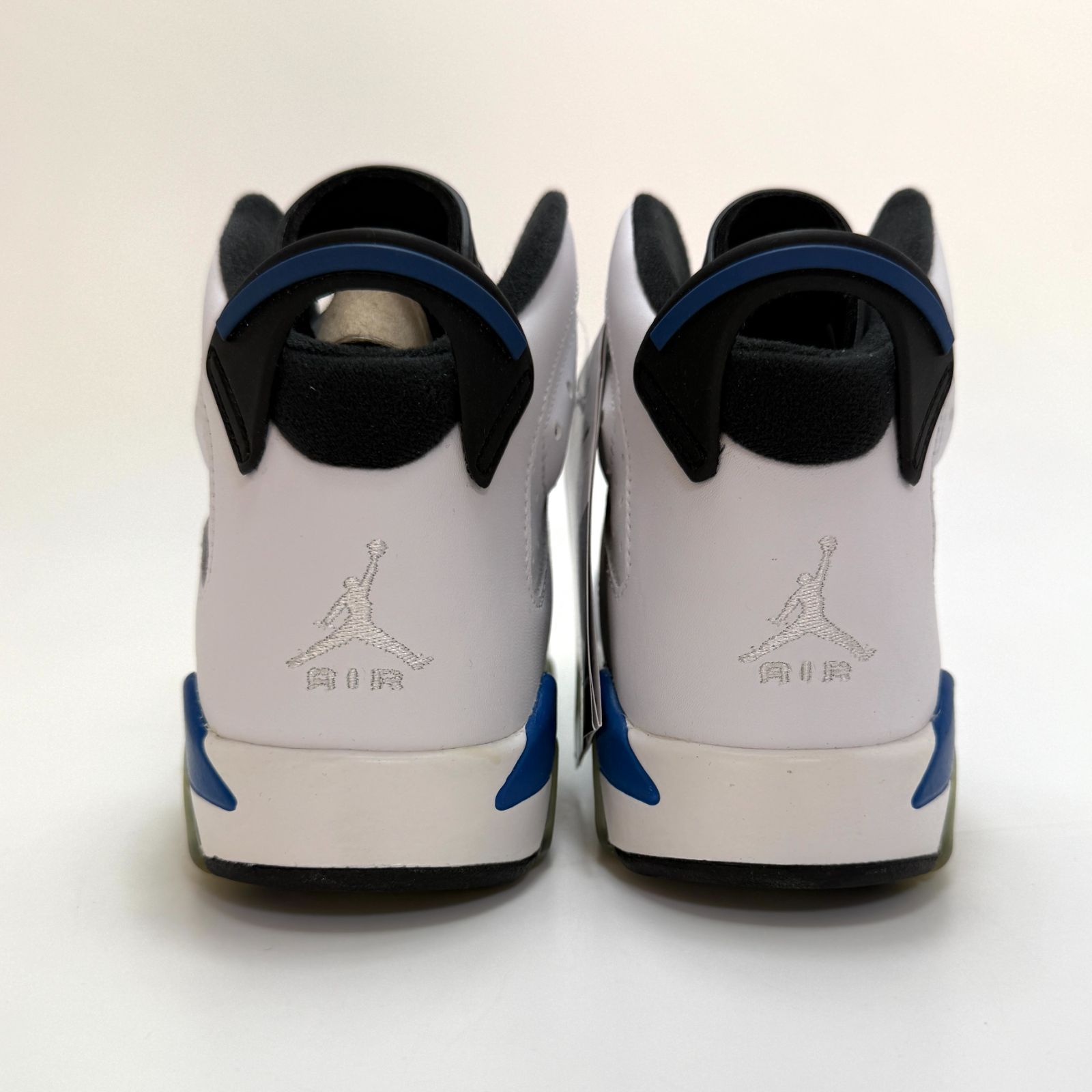 黒タグ付未使用品 ナイキ エアジョーダン6 レトロ スポーツ ブルー(2014) Nike Air Jordan 6 Retro 