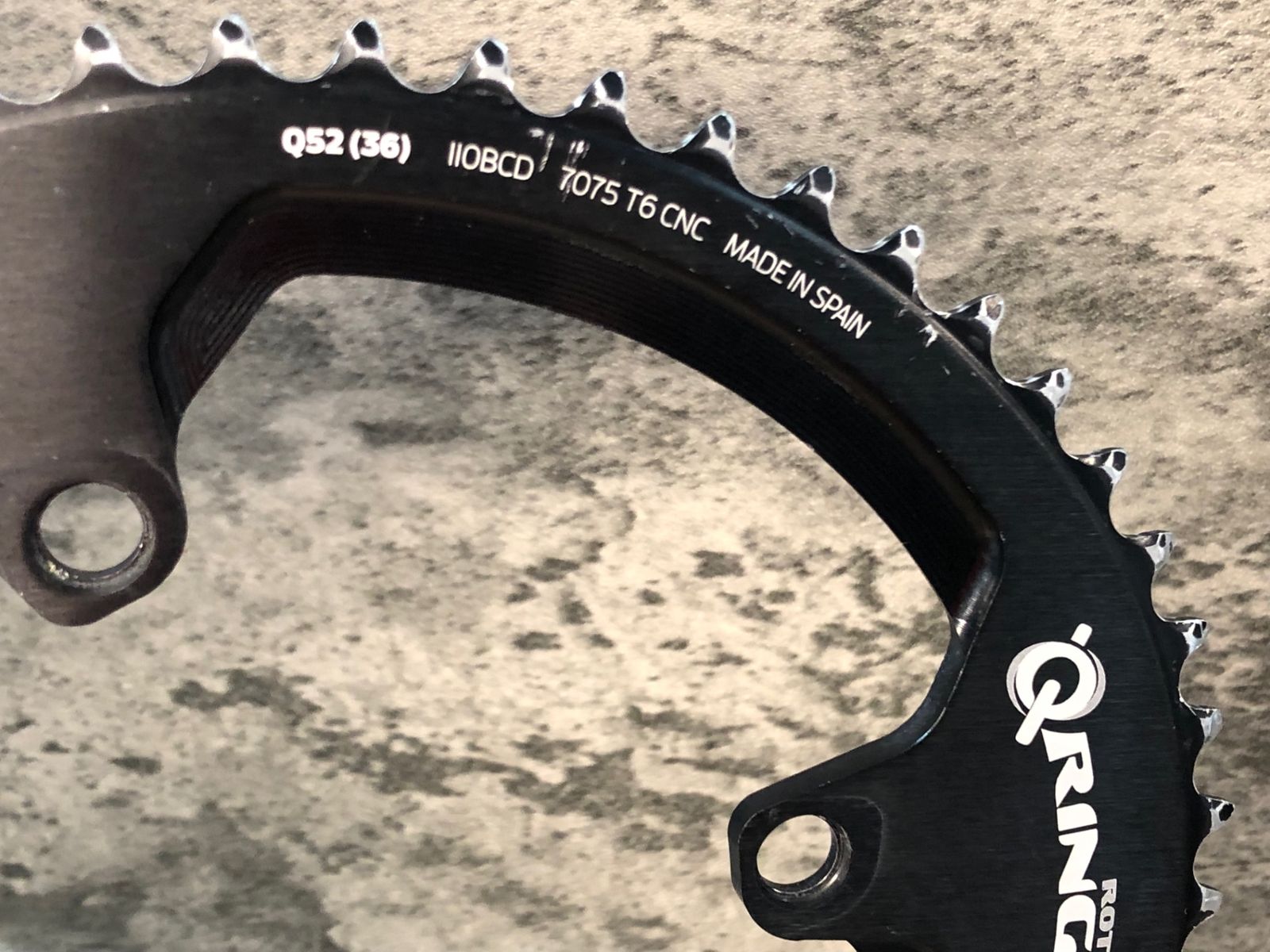 ROTOR Q-RINGS チェーンリング 52/36T 楕円 BCD110