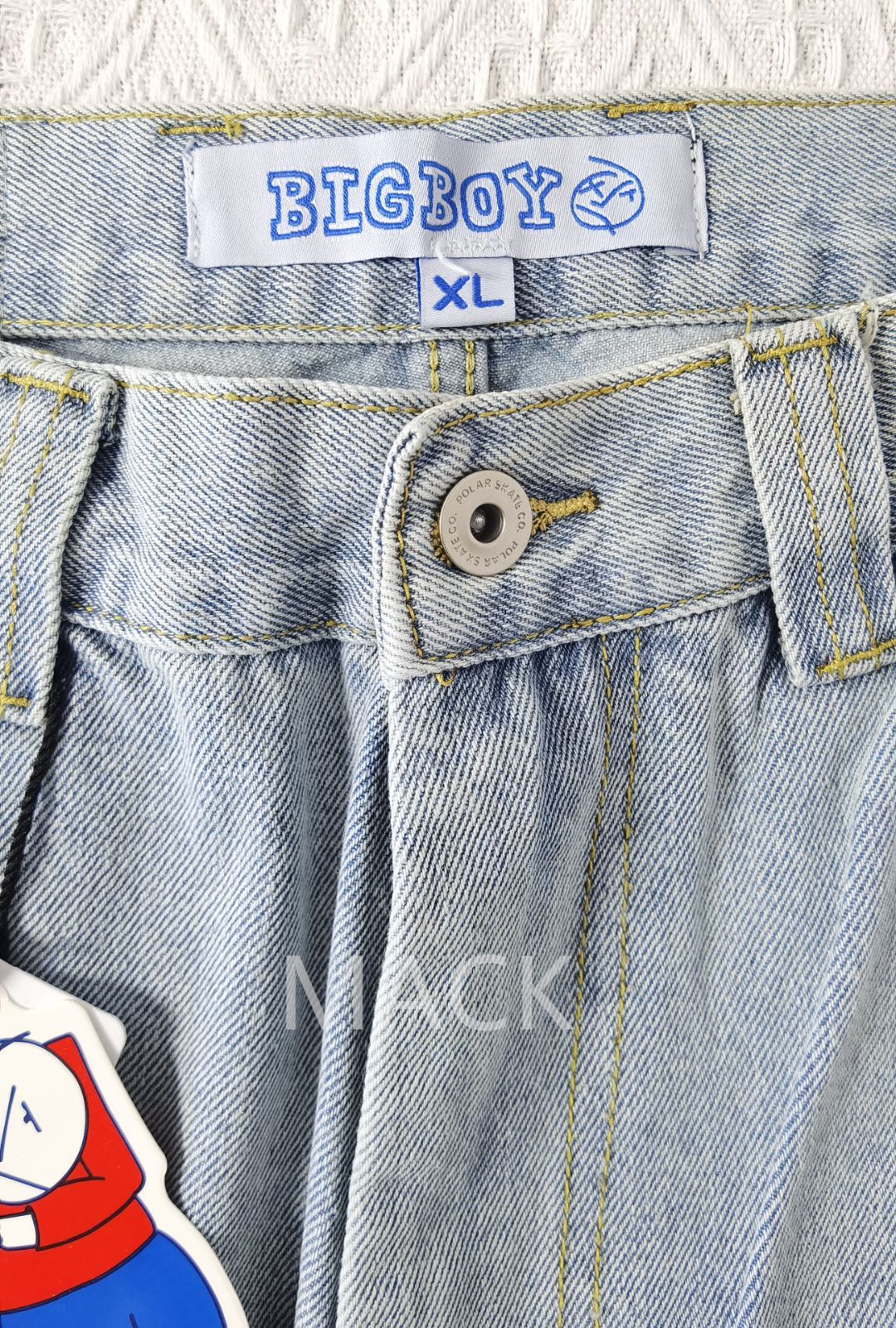 新品未使用 Polar Skate Co. Big Boy Jeans Blue メンズ ファッション  スケートボード ジーンズ ビッグボーイ ブルー